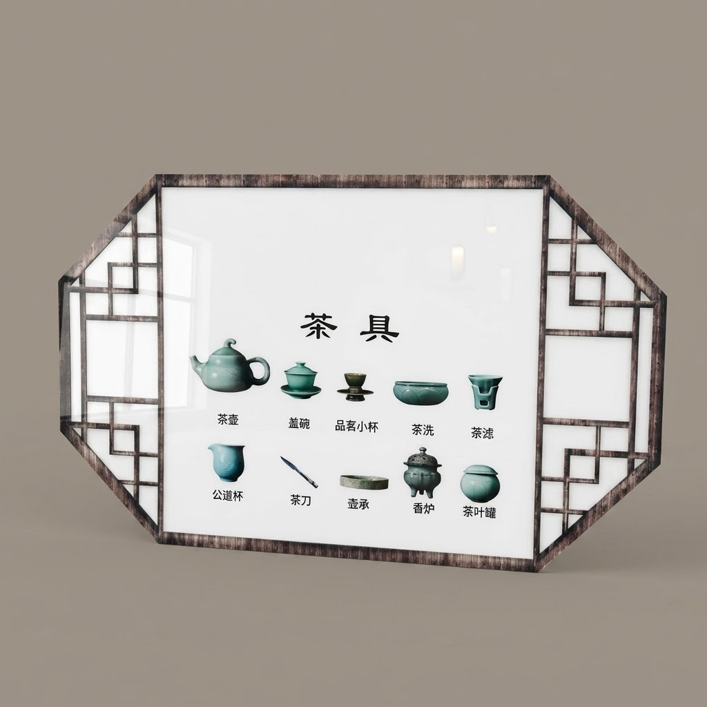 茶具文化墙定制
