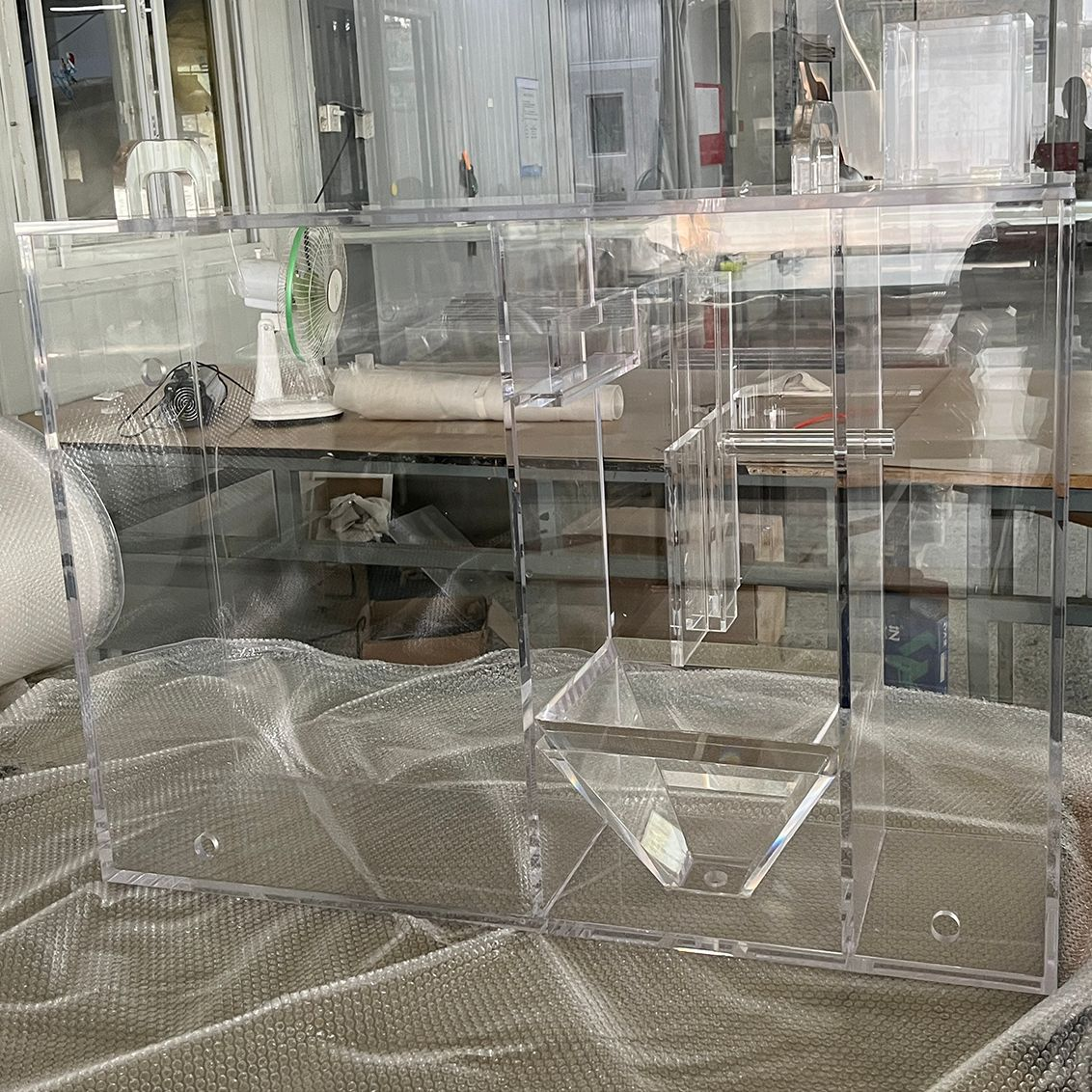 亚克力实验箱定制多孔亚克力箱异形试验仪器工厂有机玻璃实验器材