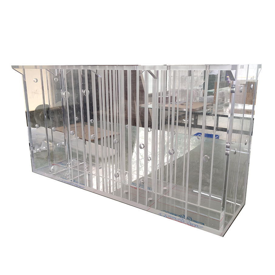 定制有机玻璃透明实验仪器打孔实验箱亚克力实验装置工厂加工精隆 图片 5