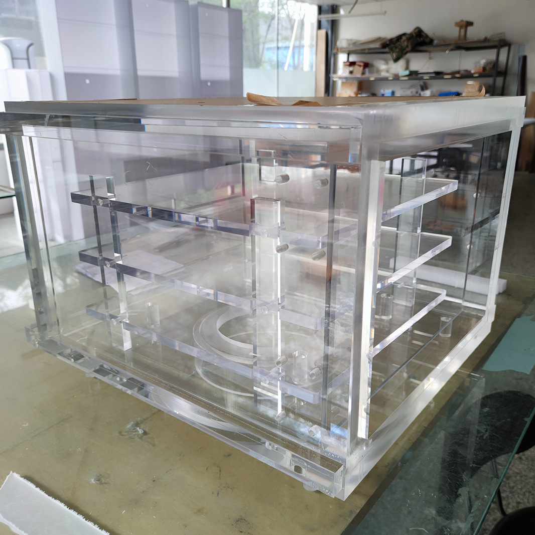 定制有机玻璃透明实验仪器实验箱 亚克力实验装置工厂加工 精隆 图片 2