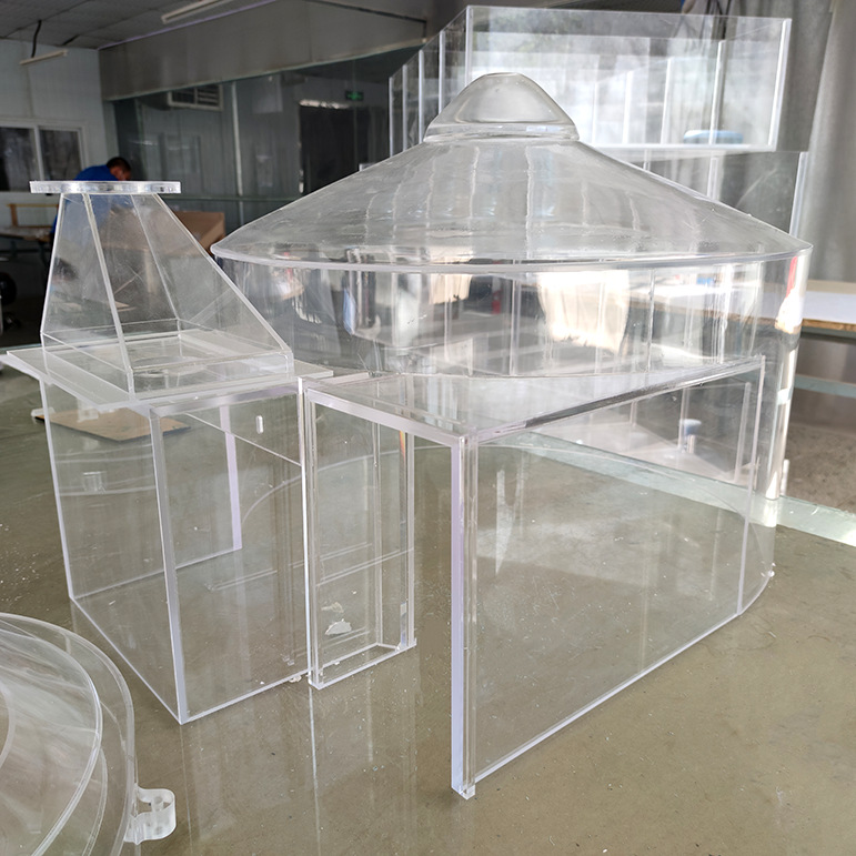 定制有机玻璃透明实验仪器 亚克力实验装置工厂加工 精隆 图片 1