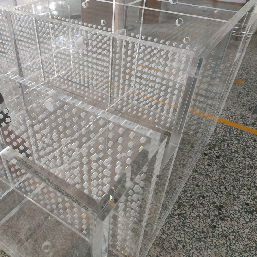 亚克力实验箱定制多孔实验仪器亚克力箱加工异形有机玻璃实验仪器 图片 2