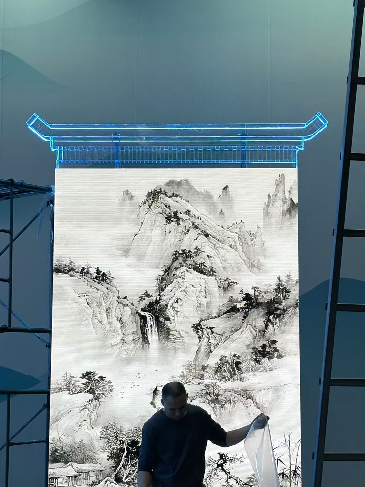 亚克力工程装饰古建筑造型 图片 5