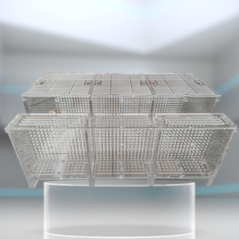 亚克力实验箱定制多孔实验仪器亚克力箱加工异形有机玻璃实验仪器