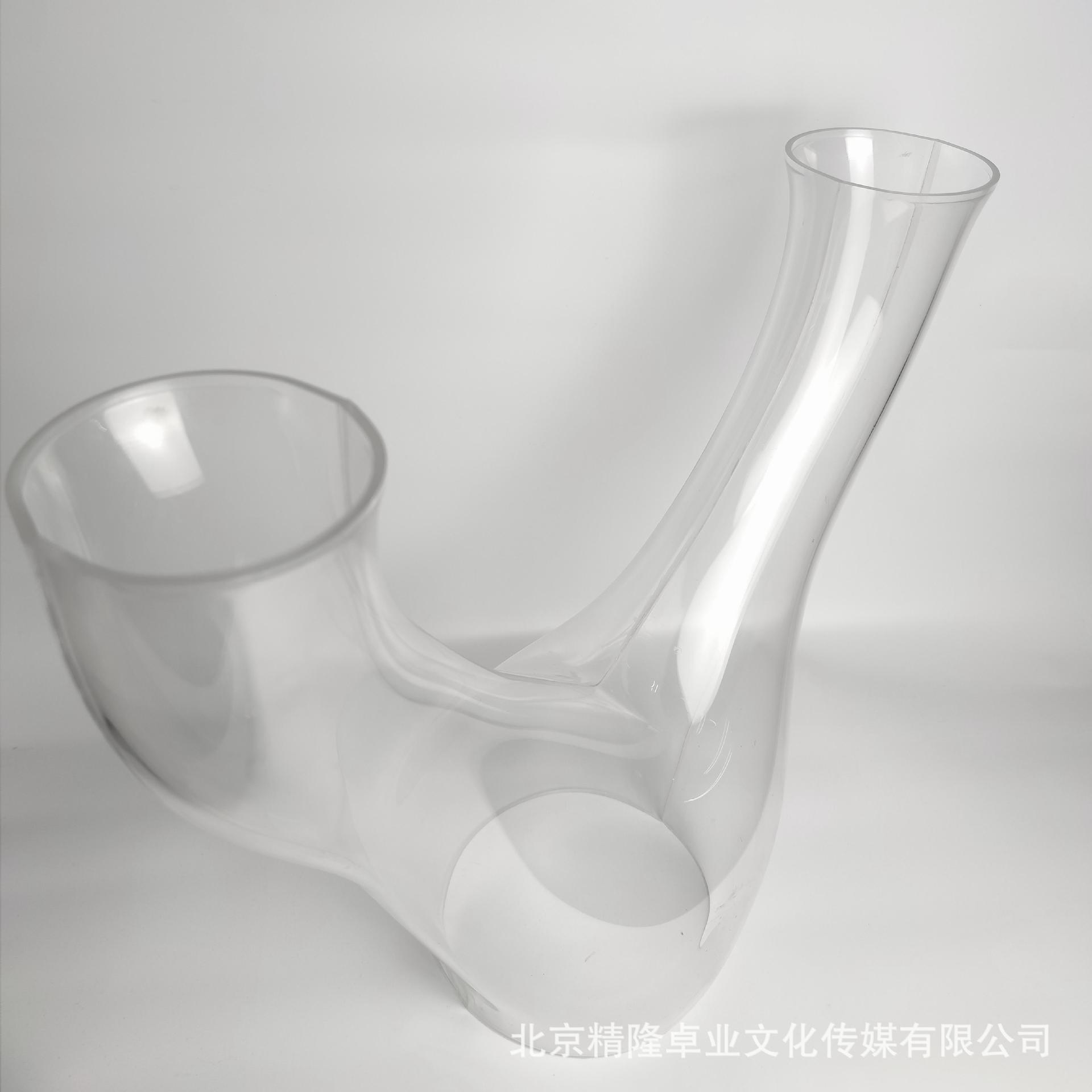 亚克力透明实验异型管道三通大型试验水箱热成型圆管可切割尺寸 图片 4